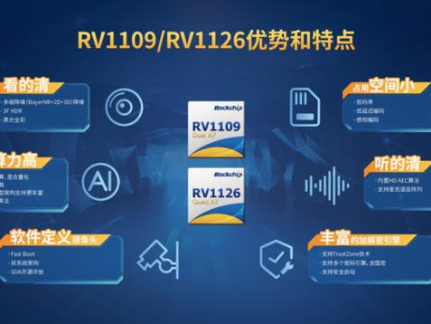 助力泛安防產品落地 瑞芯微推出前后端完整解決方案